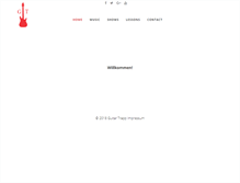 Tablet Screenshot of guitartrapp.com